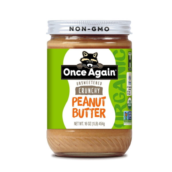 once again organic peanut butter