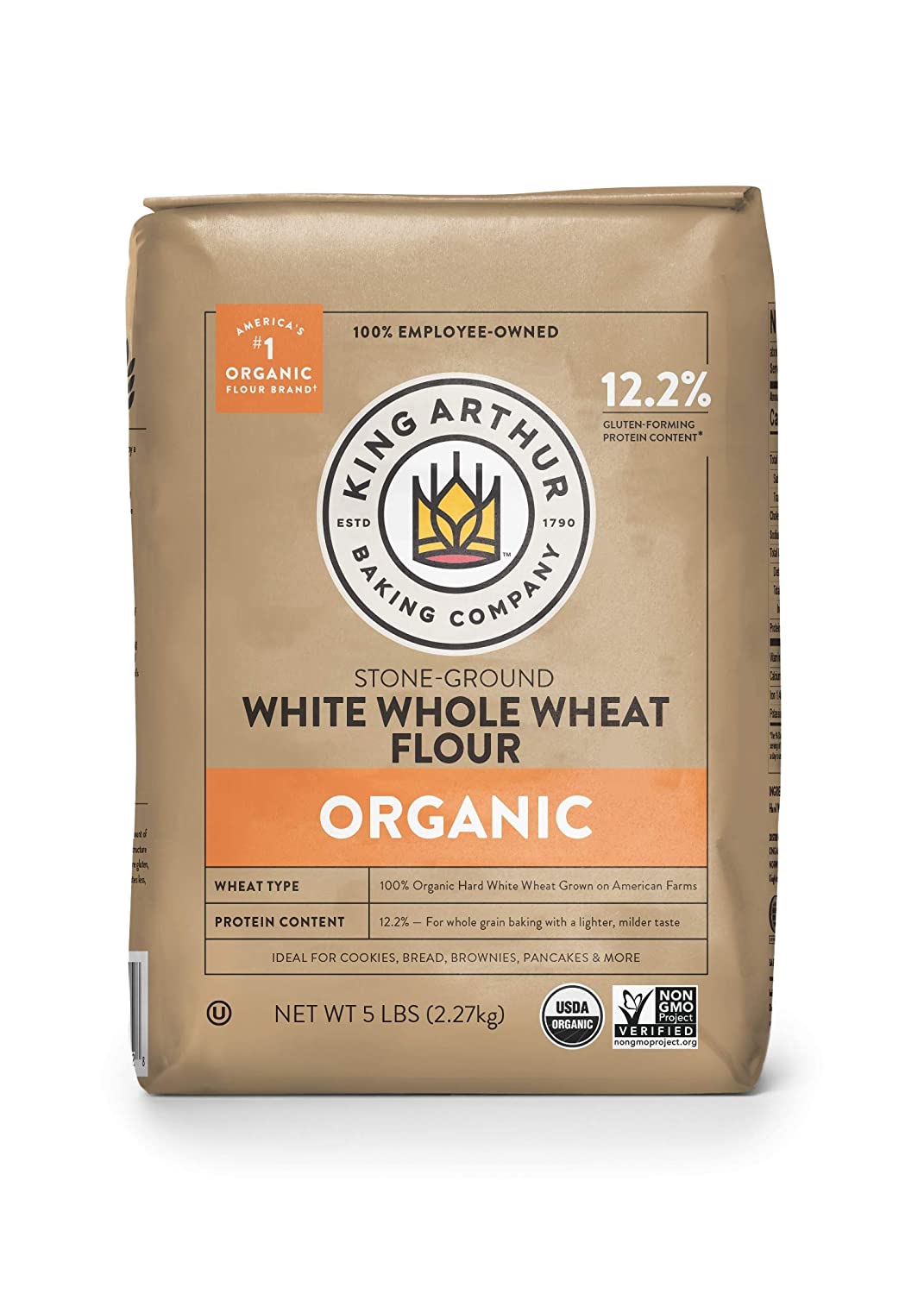 KIng Arthur Organic Whole Wheat Flour