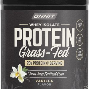 ONNIT Grass Fed Whey Isolate Protein